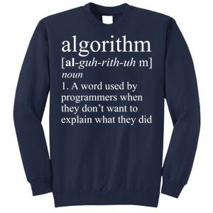 Algorithm Definition Tall Sweatshirt