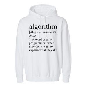 Algorithm Definition Garment-Dyed Fleece Hoodie