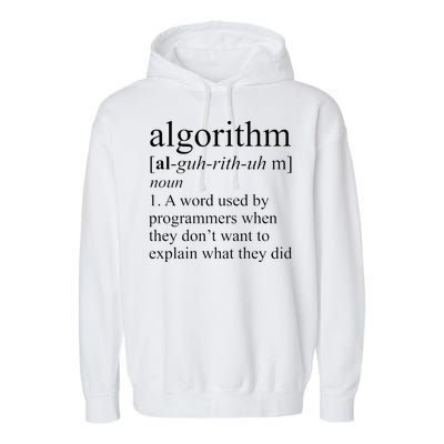 Algorithm Definition Garment-Dyed Fleece Hoodie