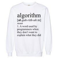 Algorithm Definition Garment-Dyed Sweatshirt