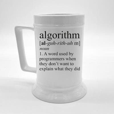 Algorithm Definition Beer Stein