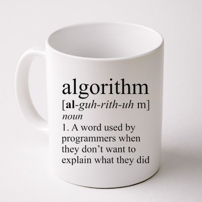 Algorithm Definition Coffee Mug