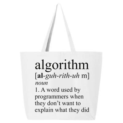 Algorithm Definition 25L Jumbo Tote