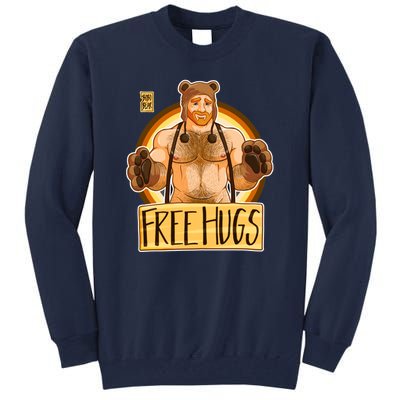 Adam Likes Hugs Bear Pride Ginger Edition Tall Sweatshirt