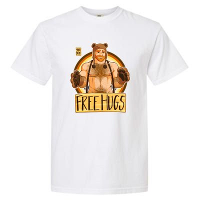 Adam Likes Hugs Bear Pride Ginger Edition Garment-Dyed Heavyweight T-Shirt