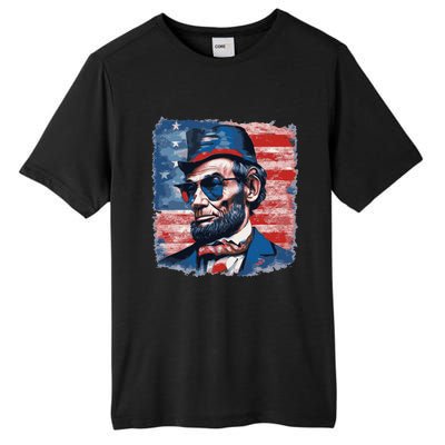 Abraham Lincoln Honest Abe Patriot Tall Fusion ChromaSoft Performance T-Shirt