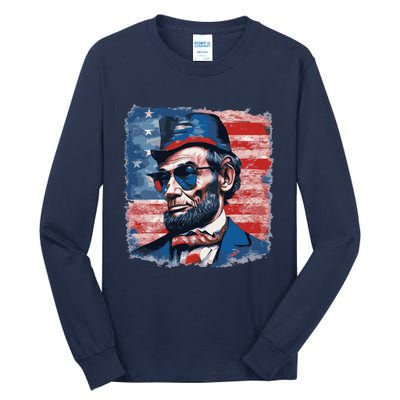 Abraham Lincoln Honest Abe Patriot Tall Long Sleeve T-Shirt