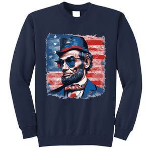 Abraham Lincoln Honest Abe Patriot Tall Sweatshirt