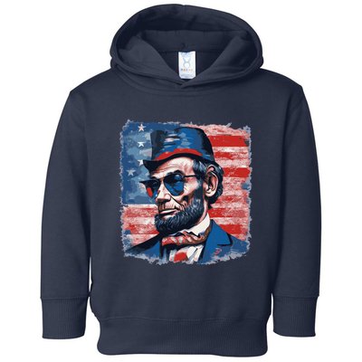 Abraham Lincoln Honest Abe Patriot Toddler Hoodie