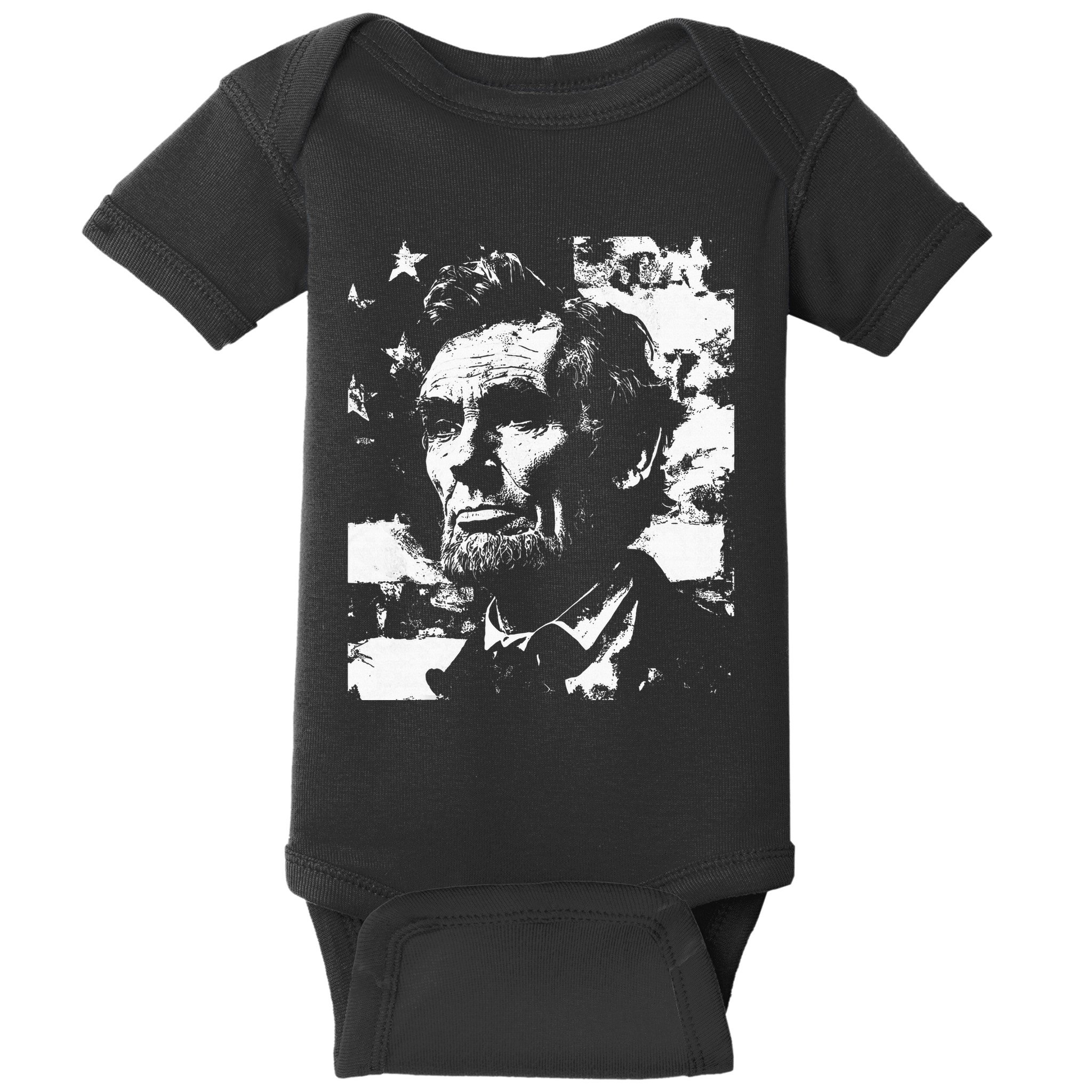 Abraham Lincoln History Teacher President 4th Of July Baby Bodysuit