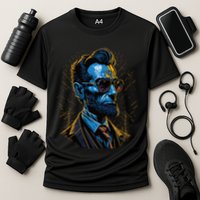 Abraham Lincoln Hip Graffiti Style Cooling Performance Crew T-Shirt