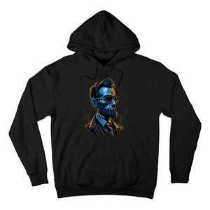 Abraham Lincoln Hip Graffiti Style Hoodie