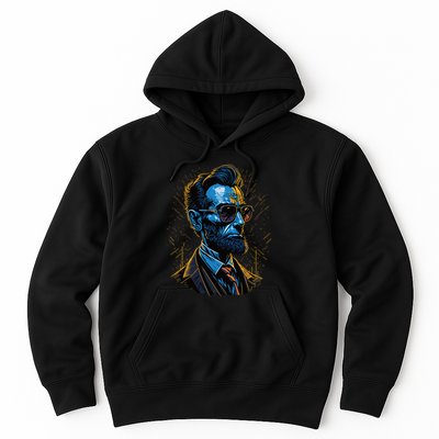Abraham Lincoln Hip Graffiti Style Hoodie