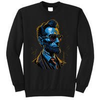 Abraham Lincoln Hip Graffiti Style Sweatshirt