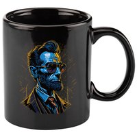 Abraham Lincoln Hip Graffiti Style 11oz C Handle Ceramic Mug