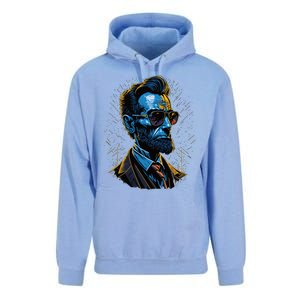 Abraham Lincoln Hip Graffiti Style Unisex Surf Hoodie