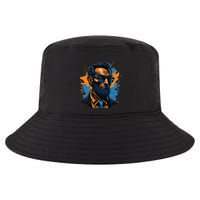 Abraham Lincoln Hipster Cool Comfort Performance Bucket Hat