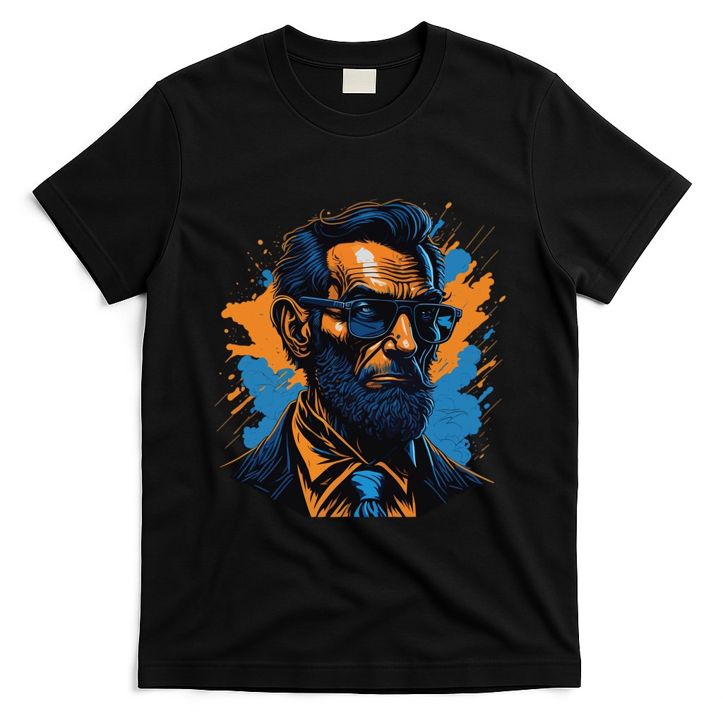 Abraham Lincoln Hipster T-Shirt