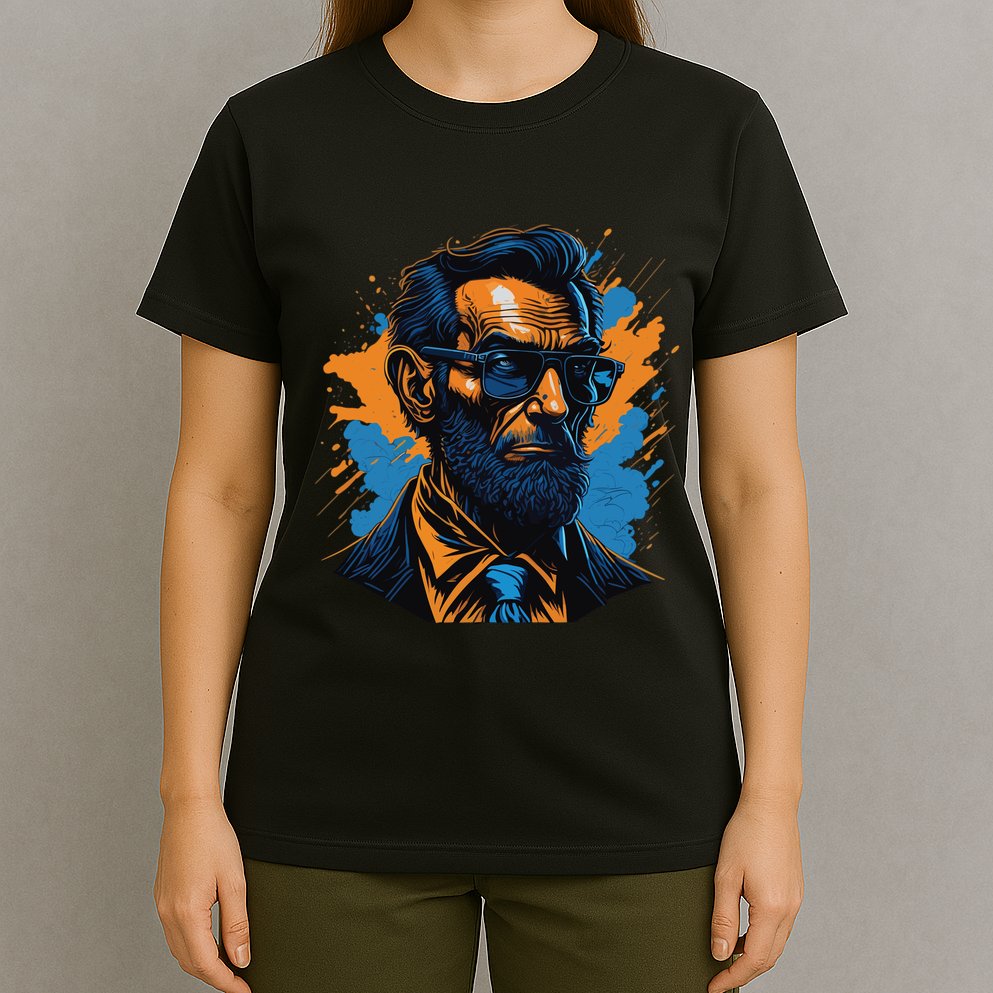 Abraham Lincoln Hipster T-Shirt
