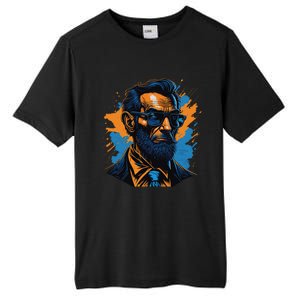 Abraham Lincoln Hipster Tall Fusion ChromaSoft Performance T-Shirt