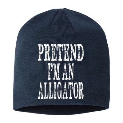 Alligator Lazy Halloween Costume Pretend Im An Alligator Sustainable Beanie