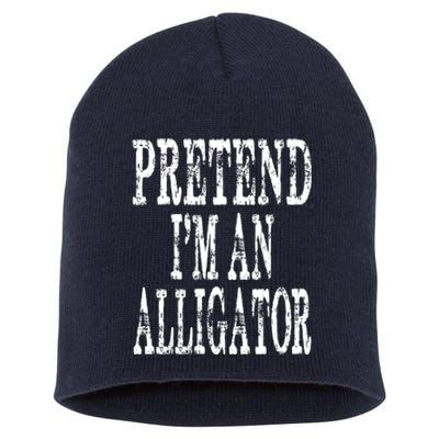 Alligator Lazy Halloween Costume Pretend Im An Alligator Short Acrylic Beanie