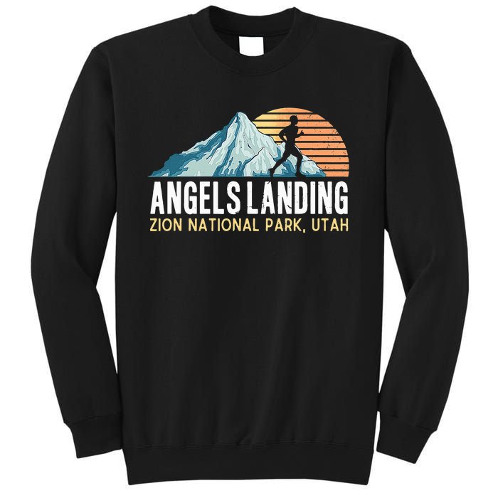 Angels Landing Hiking Trail Zion National Park Utah Sweatshirt