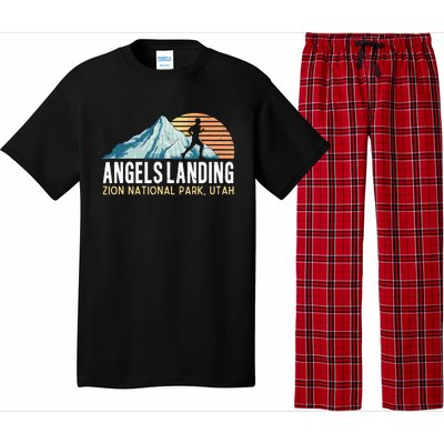 Angels Landing Hiking Trail Zion National Park Utah Pajama Set