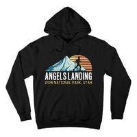 Angels Landing Hiking Trail Zion National Park Utah Tall Hoodie