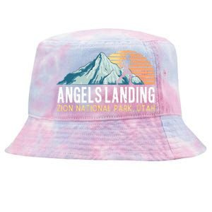 Angels Landing Hiking Trail Zion National Park Utah Tie-Dyed Bucket Hat