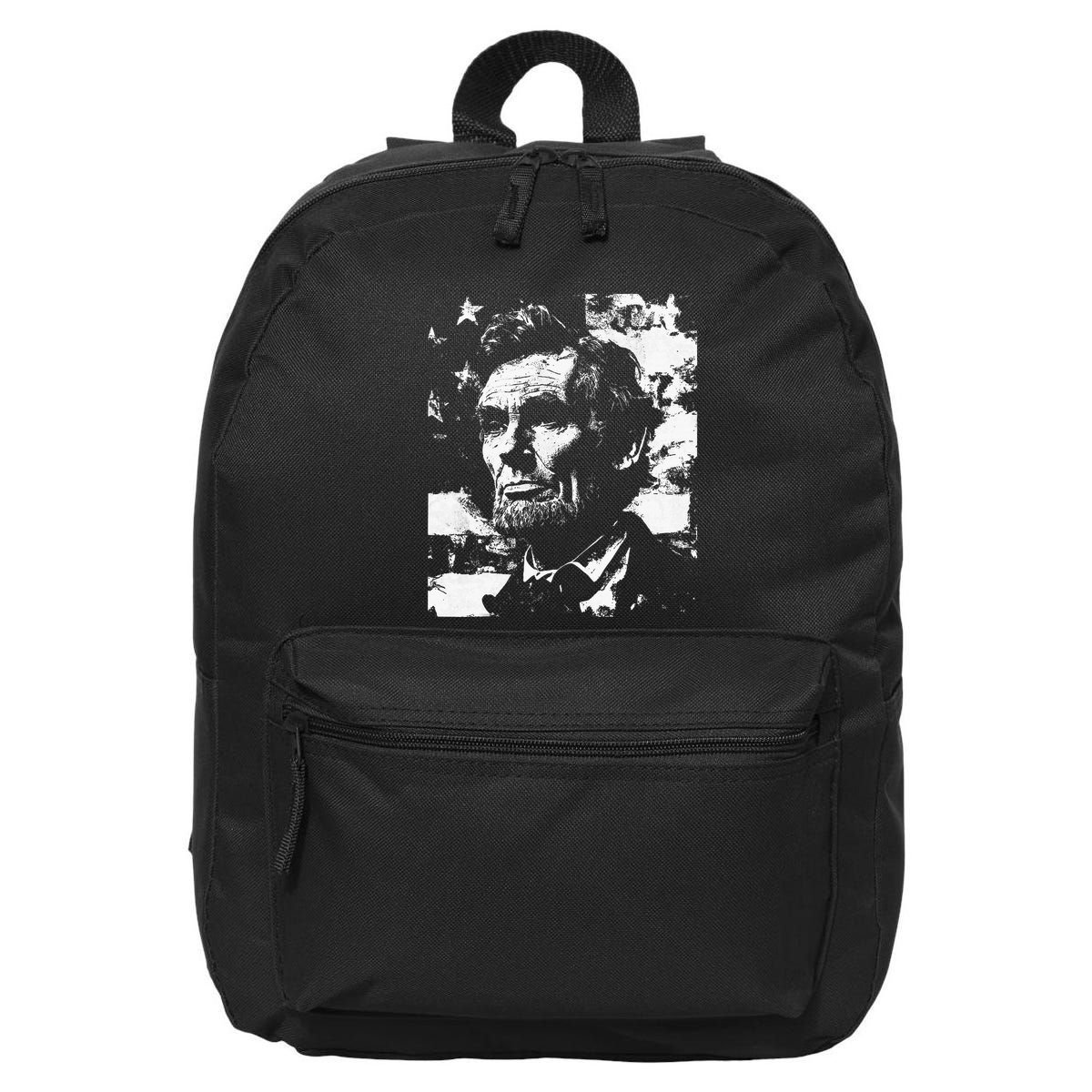 Abraham Lincoln History Teacher President 4th Of July 16 in Basic Backpack
