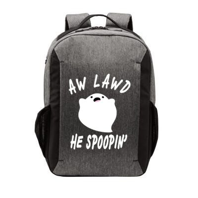 Aw Lawd He Spoopin' Concerned Ghost Design Vector Backpack