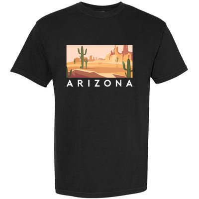 Arizona Lover Holiday Mountain Nature Garment-Dyed Heavyweight T-Shirt