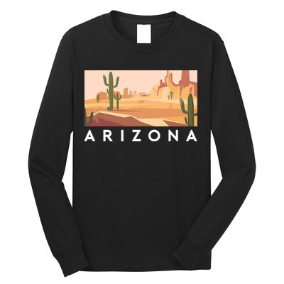 Arizona Lover Holiday Mountain Nature Long Sleeve Shirt