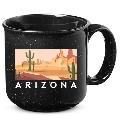 Arizona Lover Holiday Mountain Nature 15oz Campfire Ceramic Mug