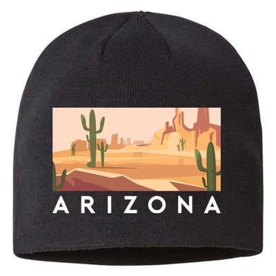 Arizona Lover Holiday Mountain Nature Sustainable Beanie