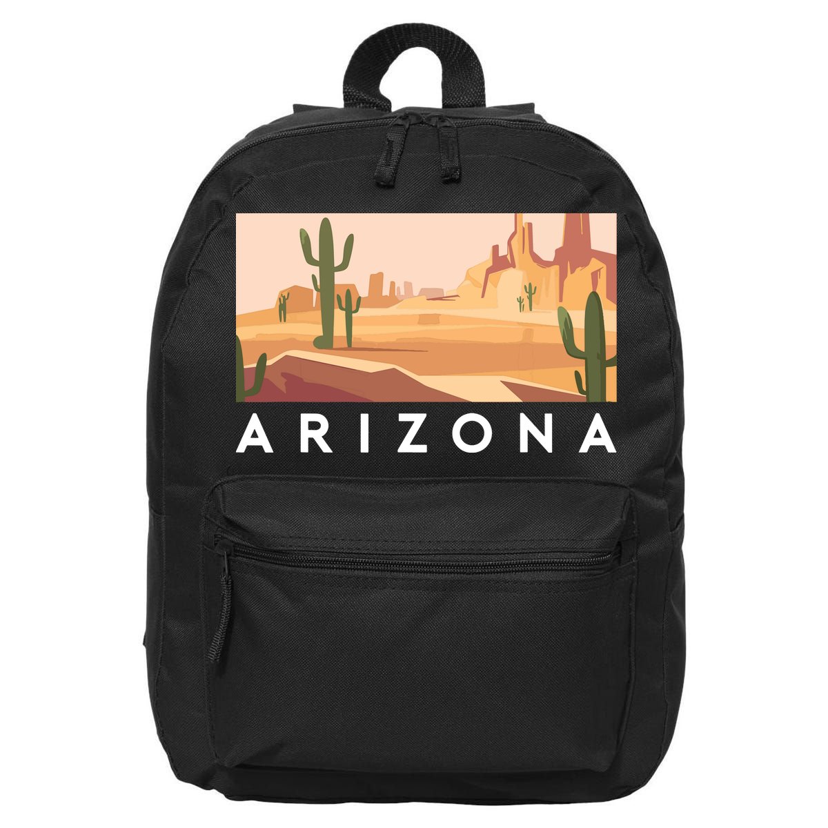 Arizona Lover Holiday Mountain Nature 16 in Basic Backpack