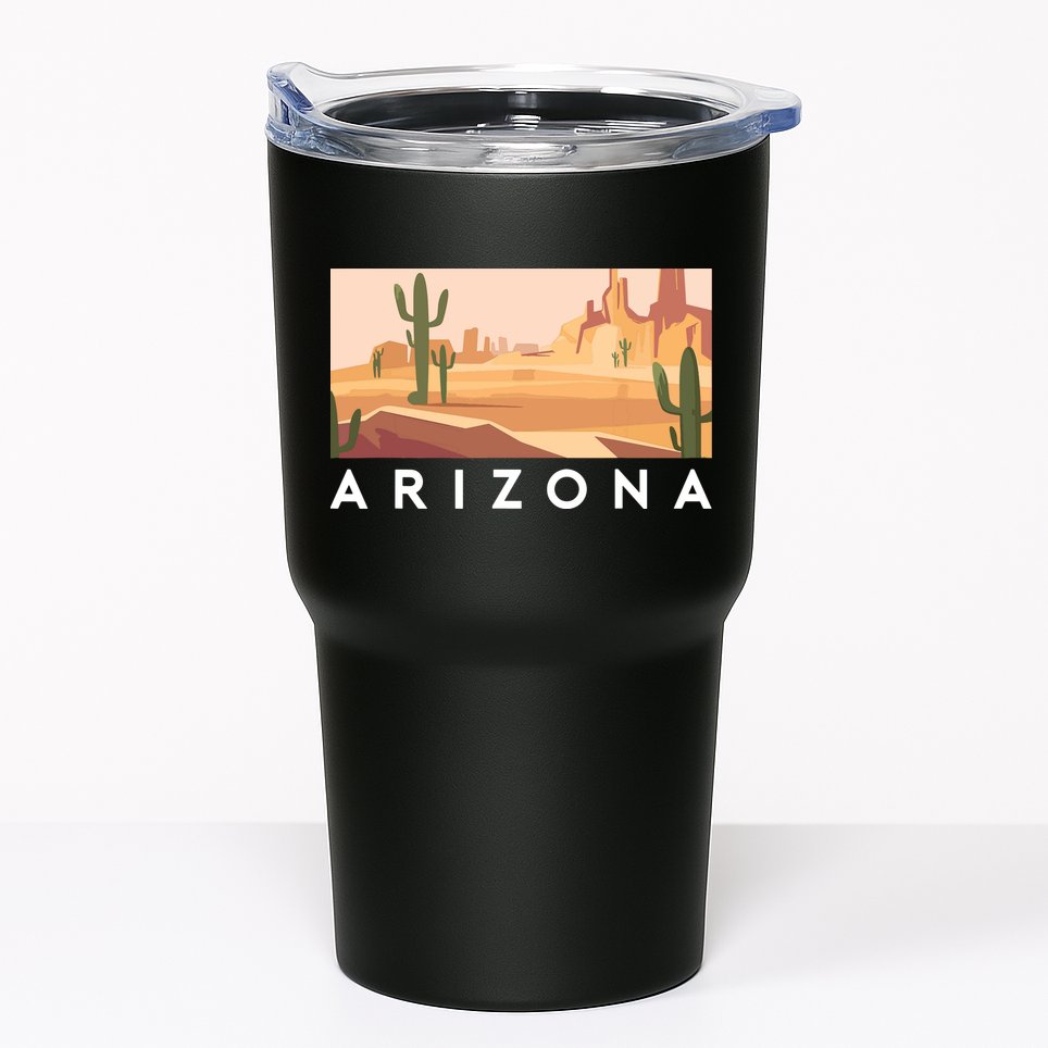 Arizona Lover Holiday Mountain Nature Tumbler