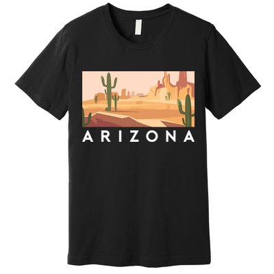 Arizona Lover Holiday Mountain Nature Premium T-Shirt
