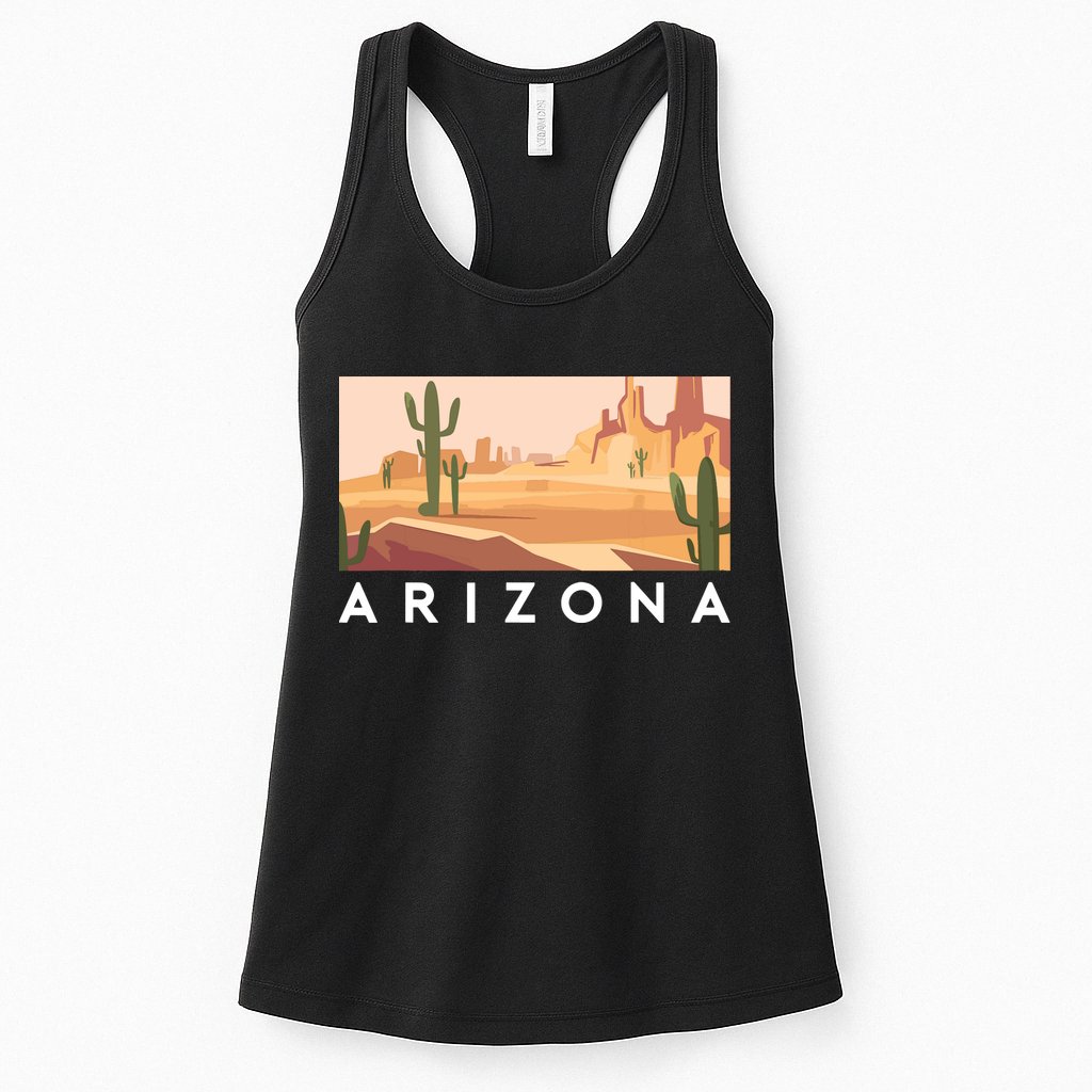 Arizona Lover Holiday Mountain Nature Womens Tank Top