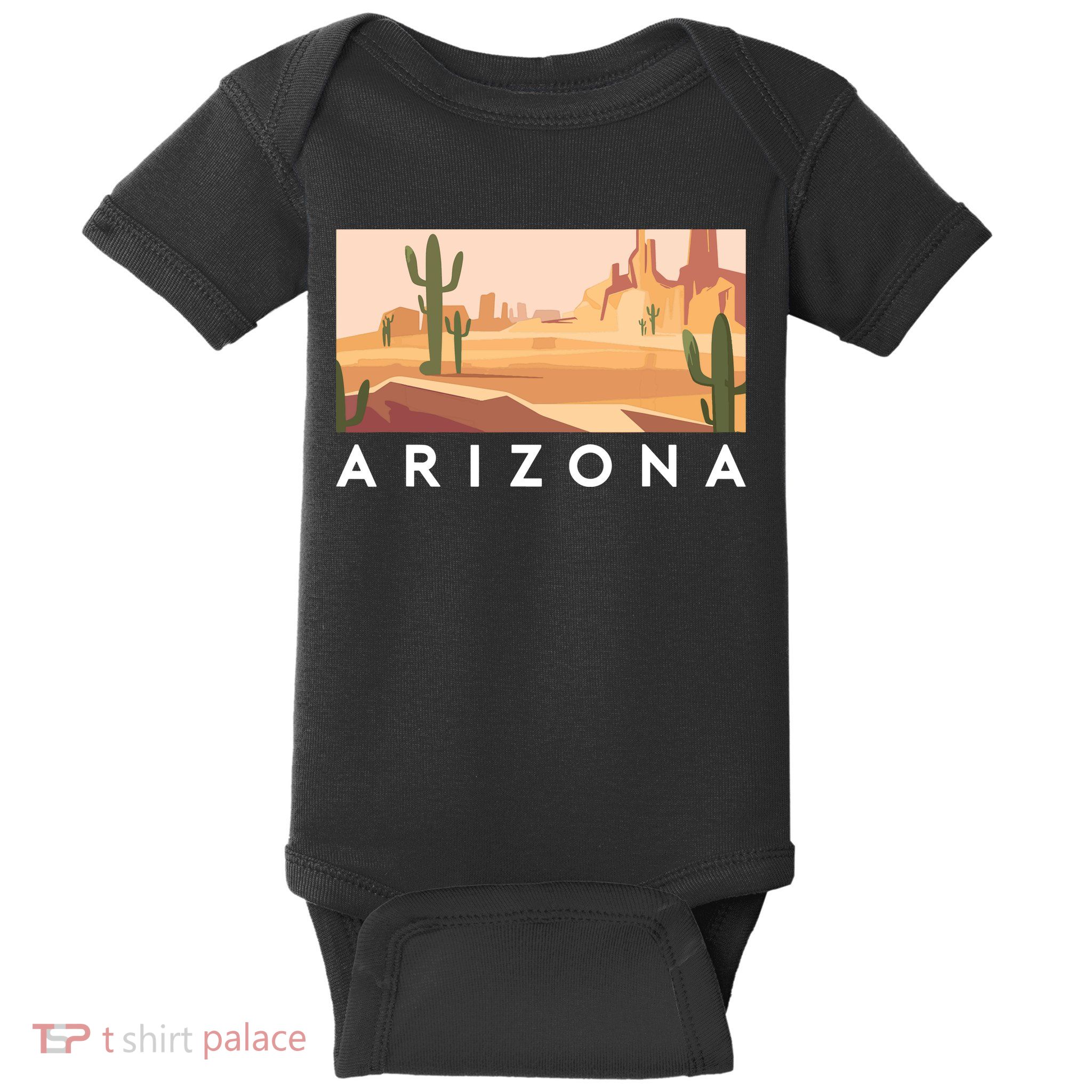 Arizona Lover Holiday Mountain Nature Baby Bodysuit