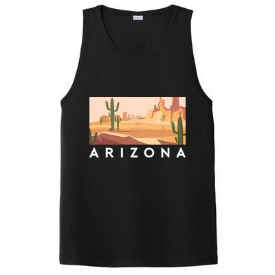 Arizona Lover Holiday Mountain Nature PosiCharge Competitor Tank