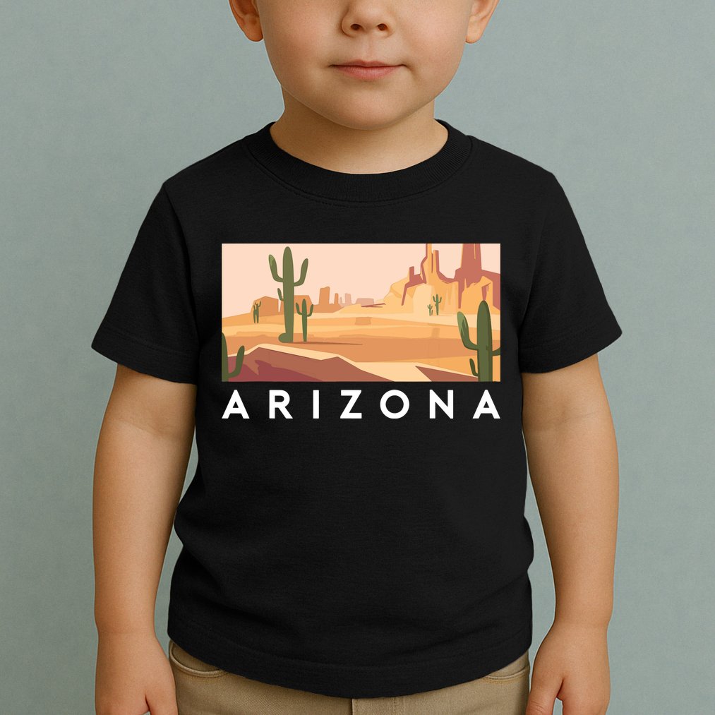 Arizona Lover Holiday Mountain Nature Toddler T-Shirt