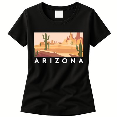 Arizona Lover Holiday Mountain Nature Womens T-Shirt