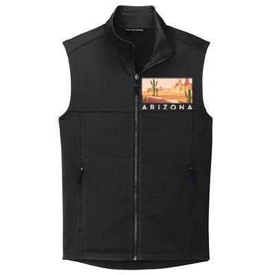 Arizona Lover Holiday Mountain Nature Collective Smooth Fleece Vest