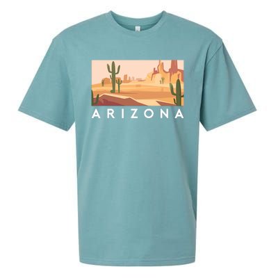 Arizona Lover Holiday Mountain Nature Sueded Cloud Jersey T-Shirt