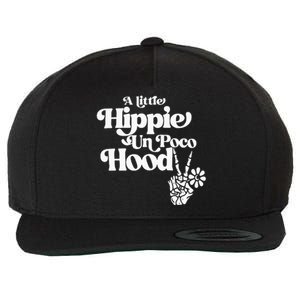 A Little Hippie Un Poco Hood Wool Snapback Cap