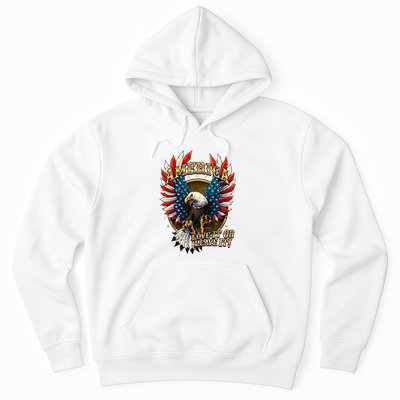 America Love It Or Leave It Patriotic Eagle Hoodie