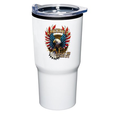 America Love It Or Leave It Patriotic Eagle Tumbler