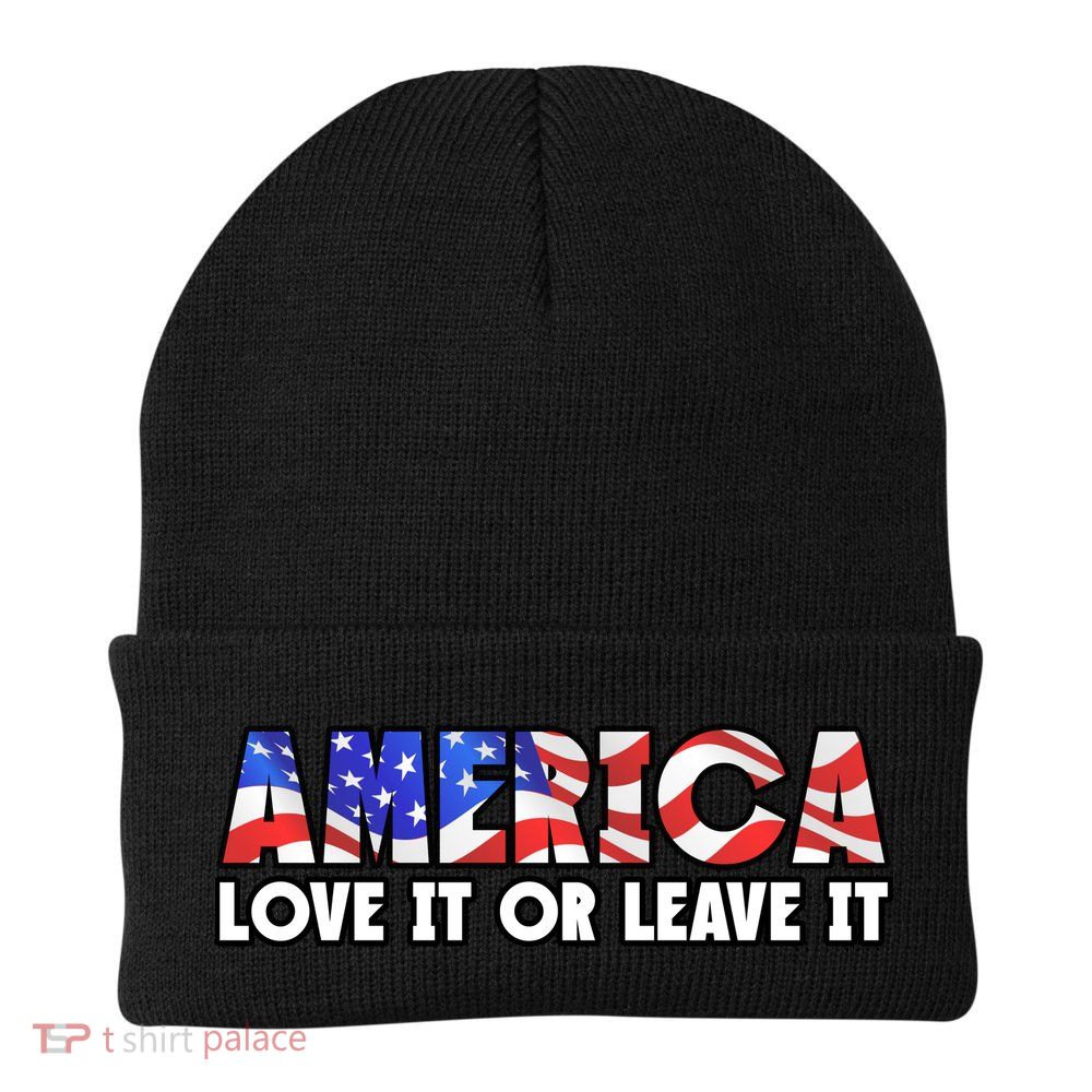 America Love It Or Leave It Beanie